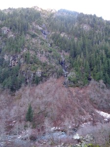 One of the many waterfalls across the valley