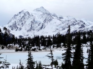 Shuksan over Picture Lake