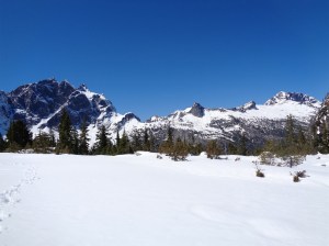 Three Fingers on the left, Whitehorse on the right