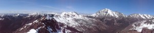 Panorama from Gene's Peak
