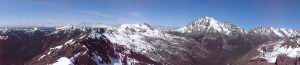 Panorama from Gene's Peak