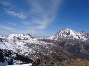 Ingalls (left) and Stuart (right) from Gene's Peak