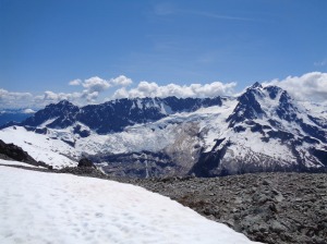 Mt. Shuksan from the top of Ruth