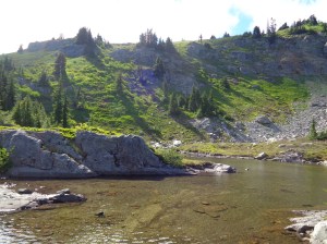 The first of many tarns