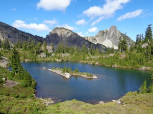 Lila Lake, maybe, with Hibox in the background