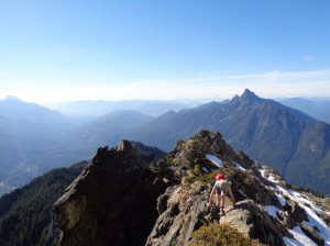One more pic of Lee along the ridge