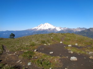 The view from out campsite on day one. Who knew?!